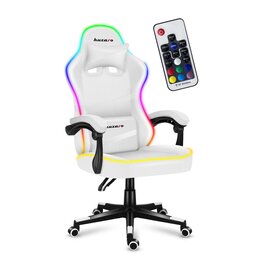 Fotel HUZARO Force 4.4 RGB Biały