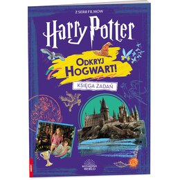 Książka z zadaniami Wizarding World Harry Potter Odkryj Hogwart! Księga zadań (miękka okładka)