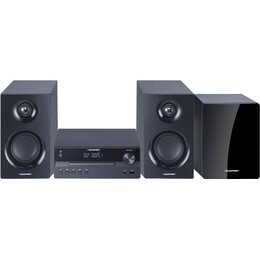 Wieża z Subwooferem BLAUPUNKT MS55SUB Czarna, Odtw.CD, HDMI ARC, Wbudowany Korektor dźwięku, bezprzewodowy SUB