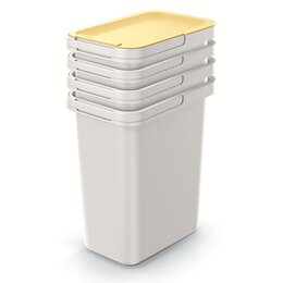 Kosz na śmieci KEDEN Systema Set NKS12S4 12 L Wielokolorowy (4 sztuki)