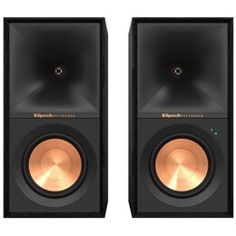 Aktywne, Podstawkowe kolumny głośnikowe KLIPSCH REFERENCE R-50PM Czarne (2 szt.), Obudowa MDF, BT, Wejście USB, Optyczne