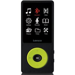 Odtwarzacz MP3/MP4 LENCO Xemio-860GN Czarno-żółty