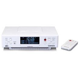 Radio LENCO KCR-190WH Biały