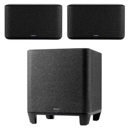 Głośnik multiroom DENON Home 350 Czarny (2 szt.) + Subwoofer DENON Home