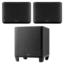 Głośnik Multiroom DENON Home 250 Czarny (2 szt.) + Subwoofer DENON Home