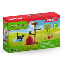 Zestaw figurek Przyjemność zabawy z uroczymi kotami SCHLEICH 42501