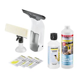 Myjka do okien KARCHER WV 1 Plus D60 EU 1.633-621.0 + Środek czyszczący KARCHER RM 500 (2 szt.)