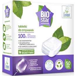 Tabletki do zmywarek BIOSTAR Cleaning Products Bioaktywne - 50 szt.