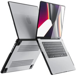 Etui na laptopa INVZI Hardshell do Apple MacBook Pro 16 cali Czarny