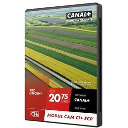 Telewizja na kartę NC+ Usługa TNK Start+ (1 m-c na start z Canal +) z modułem cam CI+ ECP