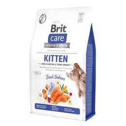 Karma dla kota BRIT CARE Grain-Free Kitten Immunity Świeży Łosoś 0.4 kg