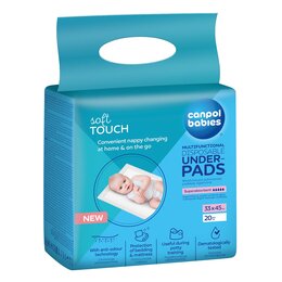 Podkłady higieniczne CANPOL BABIES 78/009 33 x 45 cm (20 szt.)