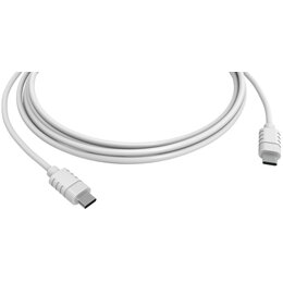 Kabel USB-C - USB-C YALE 3 m Biały