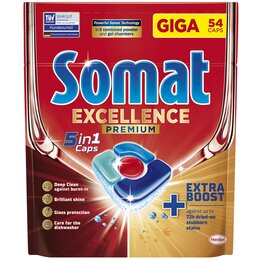 Tabletki do zmywarek SOMAT Excellence Premium 5w1 