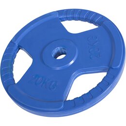 Obciążenie GORILLA SPORTS Grip 30 (20 kg) Niebieski