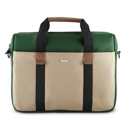 Torba na laptopa HAMA Silvan 15.6 - 16.2 cali Zielono-beżowy