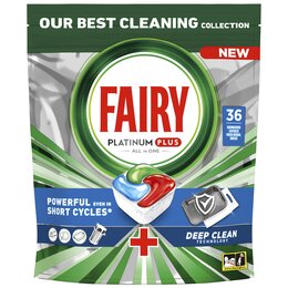 Kapsułki do zmywarki FAIRY Platinum Plus All in One Blue - 36 szt.