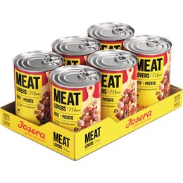 Karma dla psa JOSERA Meat Lovers Menu Wołowina z ziemniakami 6 x 400 g