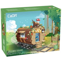 Klocki konstrukcyjne CADA Forest Train Station C66031W