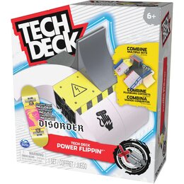 Zestaw do fingerboard SPIN MASTER Tech Deck Rampa Power Flippin Disorder