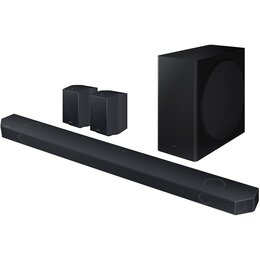 Soundbar SAMSUNG HW-Q930D EN Czarny 9.1.4-kanałowy, Bezprzewodowy Subwoofer, Wi-Fi, BT,  AirPlay2, HDMI eARC, HDR10+