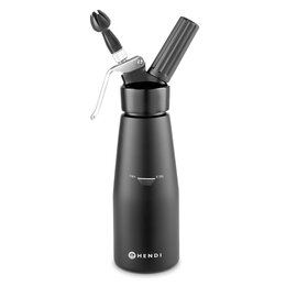 Syfon do bitej śmietany HENDI 588420 Kitchen Liine 0.5 L Czarny