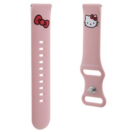 Pasek HELLO KITTY Silicone Kitty Head (40/41/42/44/45/46 mm) Różowy