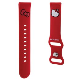 Pasek HELLO KITTY Silicone Kitty Head (40/41/42/44/45/46 mm) Czerwony