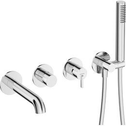 Bateria wannowa podtynkowa DEANTE Silia BQS 018P Chrom