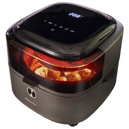 Air Fryer Frytkownica beztłuszczowa HISENSE HAF1350DR z okienkiem do obserwacji postępów gotowania