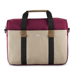 Torba na laptopa HAMA Silvan 13.3 - 14.1 cali Burgundowo-beżowy