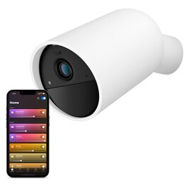 Kamera PHILIPS HUE Secure zasilana baterią Zewnętrzna / Wewnętrzna, Wi-Fi Biały