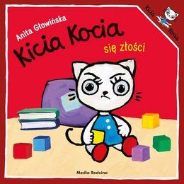 Książka Kicia Kocia się złości Anita Głowińska (miękka okładka)