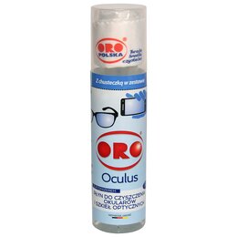 Płyn do czyszczenia okularów ORO 125 ml z chusteczką