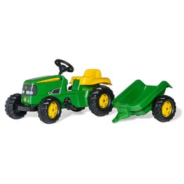 Jeździk ROLLY TOYS Traktor John Deere 012190 z przyczepą