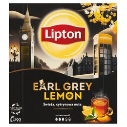 Herbata LIPTON Earl Grey Lemon (92 sztuki)