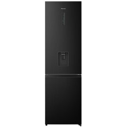 Lodówka HISENSE RB440N4WFE No Frost 200.4cm Czarna Podajnik wody Licowane drzwi Szuflada z niższą temperaturą