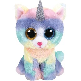 Maskotka TY Beanie Boos Kot z rogiem Heather 99985