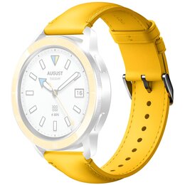 Pasek XIAOMI do Watch 5 active/lite/S3/S1/S1 Pro/2/2 Pro Chrome Żółty