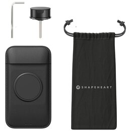 Uchwyt na telefon do roweru SHAPEHEART SR-Bike Stem M Czarny