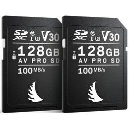 Karty pamięci ANGELBIRD AV Pro SDXC 128GB Match Pack do Canon (2 szt.)