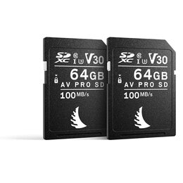 Karty pamięci ANGELBIRD AV Pro SDXC 64GB Match Pack do Canon (2 szt.)