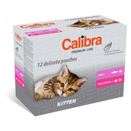 Karma dla kota CALIBRA Premium Multipack (12 x 100 g)