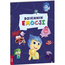 Książka z naklejkami Disney Pixar W głowie się nie mieści 2 Dziennik emocji (miękka okładka)