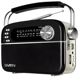 Radio SVEN SRP-505 Analogowe Przenośne Czarny