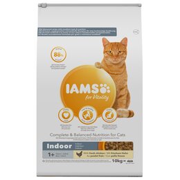 Karma dla kota IAMS For Vitality Indoor Kurczak 10 kg