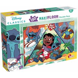 Puzzle LISCIANI Disney Classics MaxiFloor Lilo & Stitch 304-105830 (150 elementów)