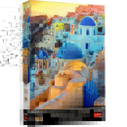 Puzzle TREFL Premium Plus Qualit Photo Odyssey Miasteczko Oia Santorini 10853 (1000 elementów)