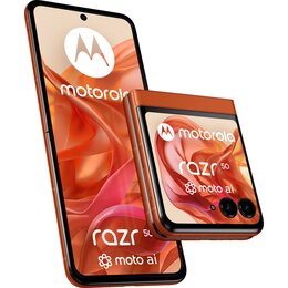 Smartfon MOTOROLA Razr 50 8/256GB 5G 6.9" 120Hz Pomarańczowy