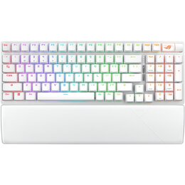 Klawiatura ASUS ROG Strix Scope II 96 Wireless Biały